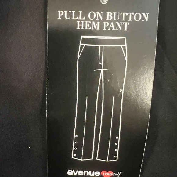 AVENUE black pants NEW - Picture 2 of 5